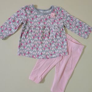 Jumping Beans Girl's Top and Pants Set